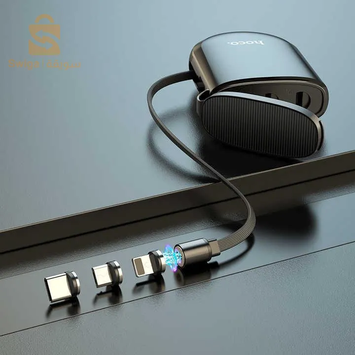 Treasure box magnetic charging cable Hoco s50