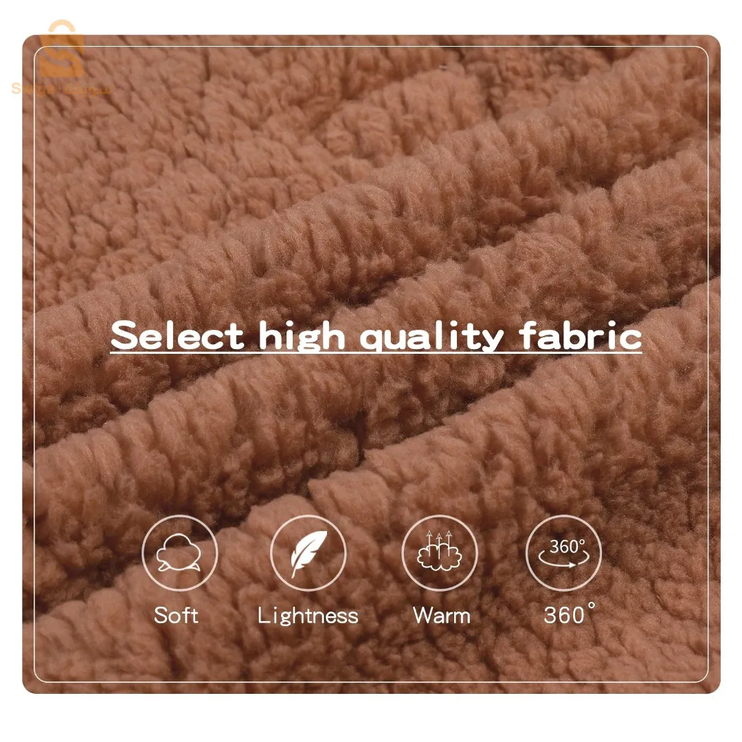 بطانية دافئة لحديثي الولادة على شكل دب