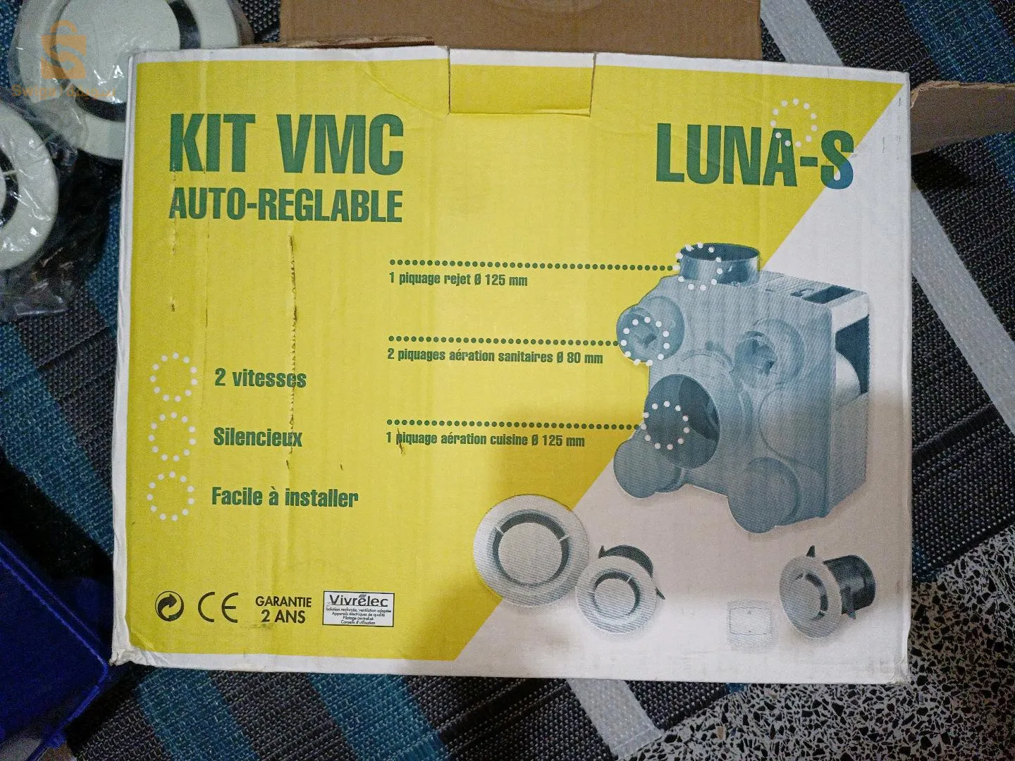 kit vmc simple flux autoréglable aldes easyhome autoréglable a détection dhumitide equation dhu 2