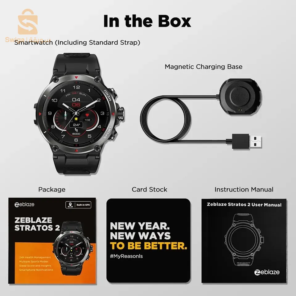 zeblaze stratos 2 GPS