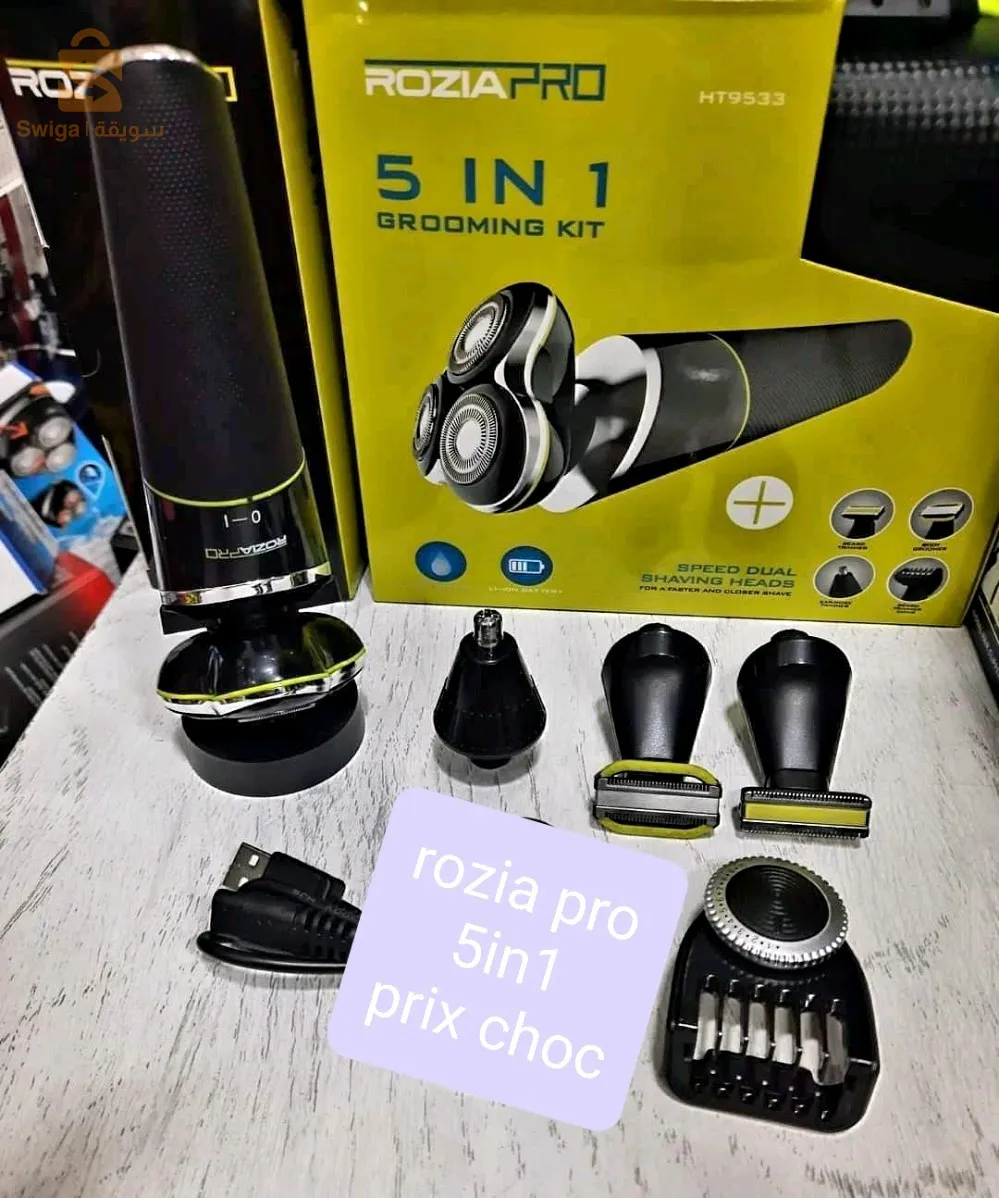 rasoir rozia 5in1