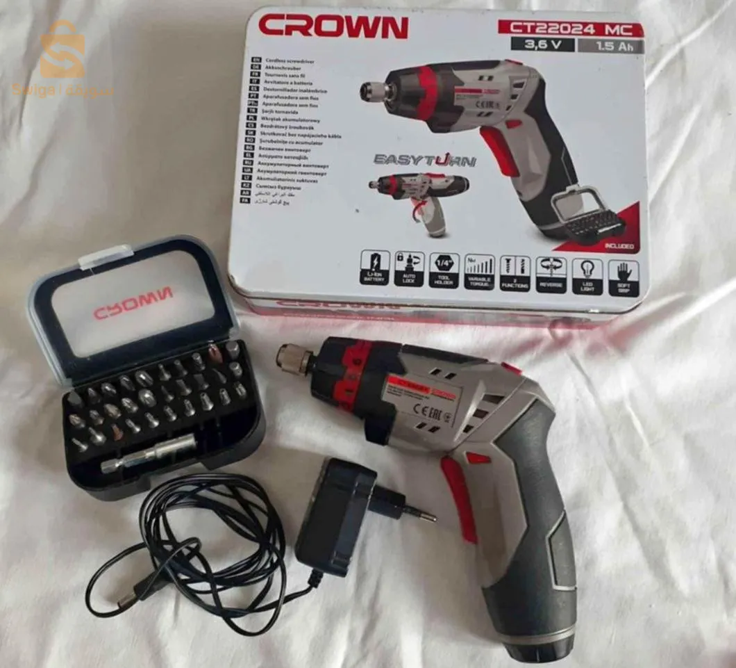 مفك براغي لاسلكي كراون ❣️