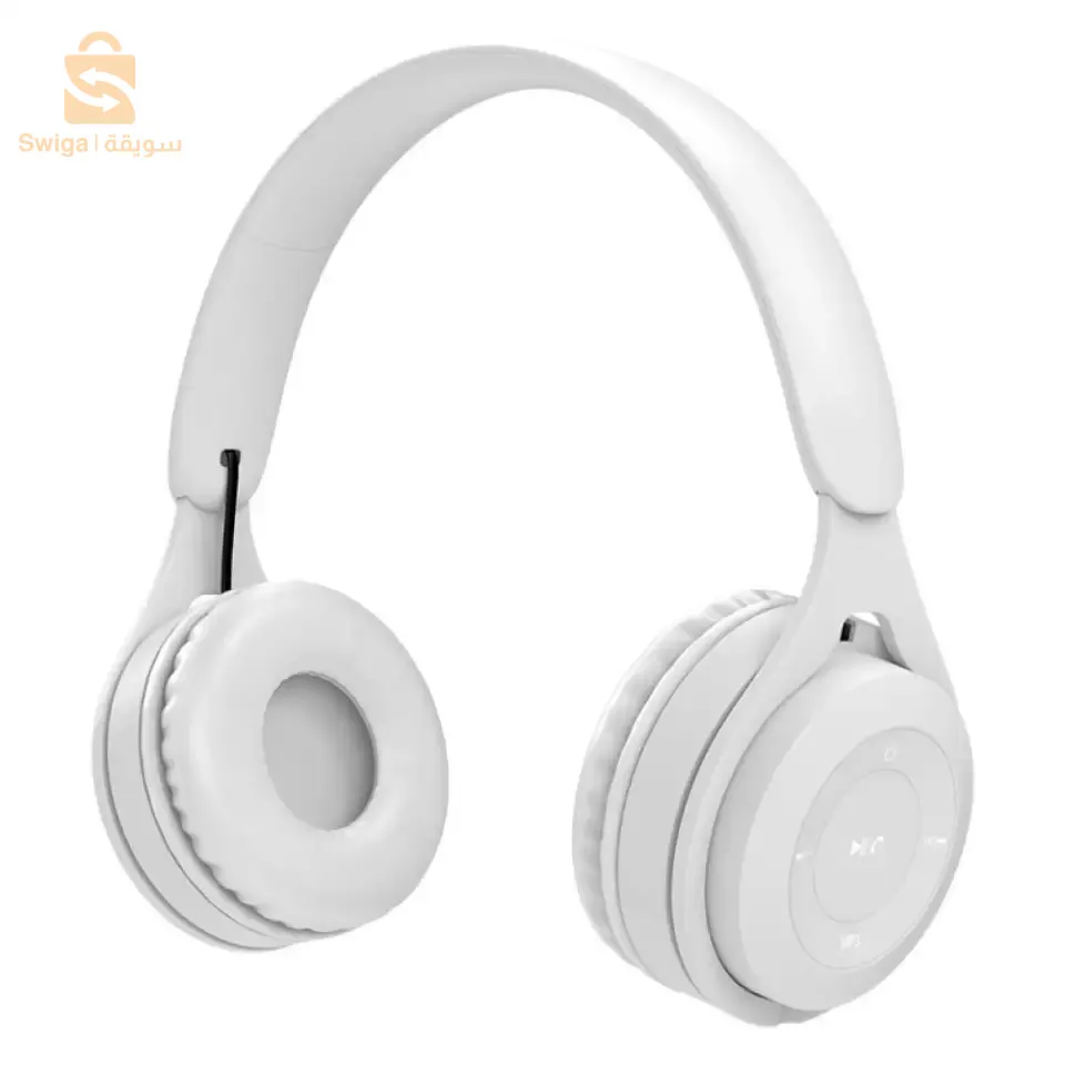 Casque Bluetooth Stéréo Multifonctions – Carte SD – Avec Micro