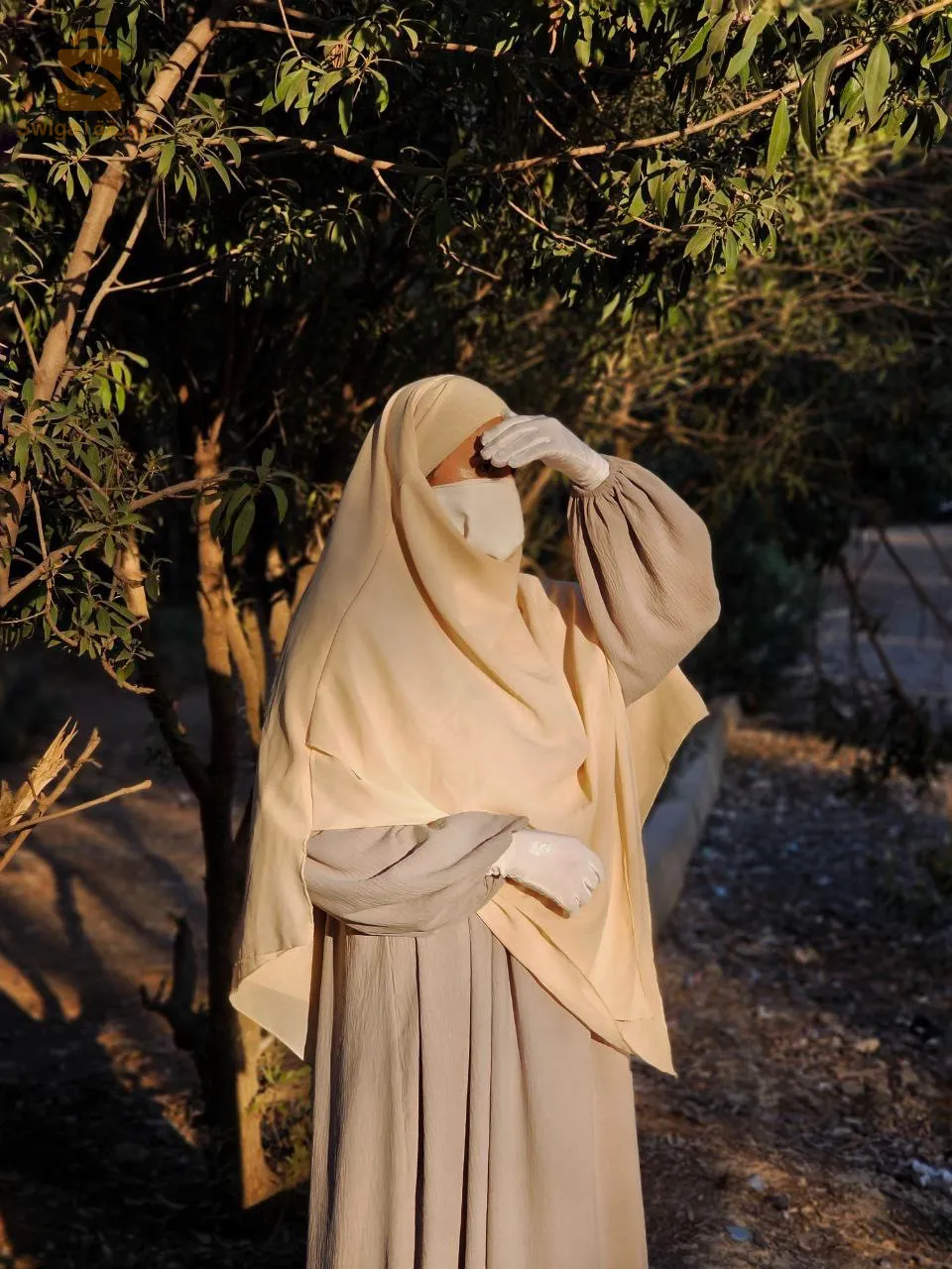 حجاب شرعي بدون إسدال