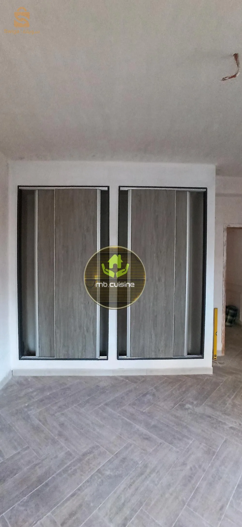 مطابخ عصرية حديثة- حاملة ملابس- ديكور عصري وأنيق