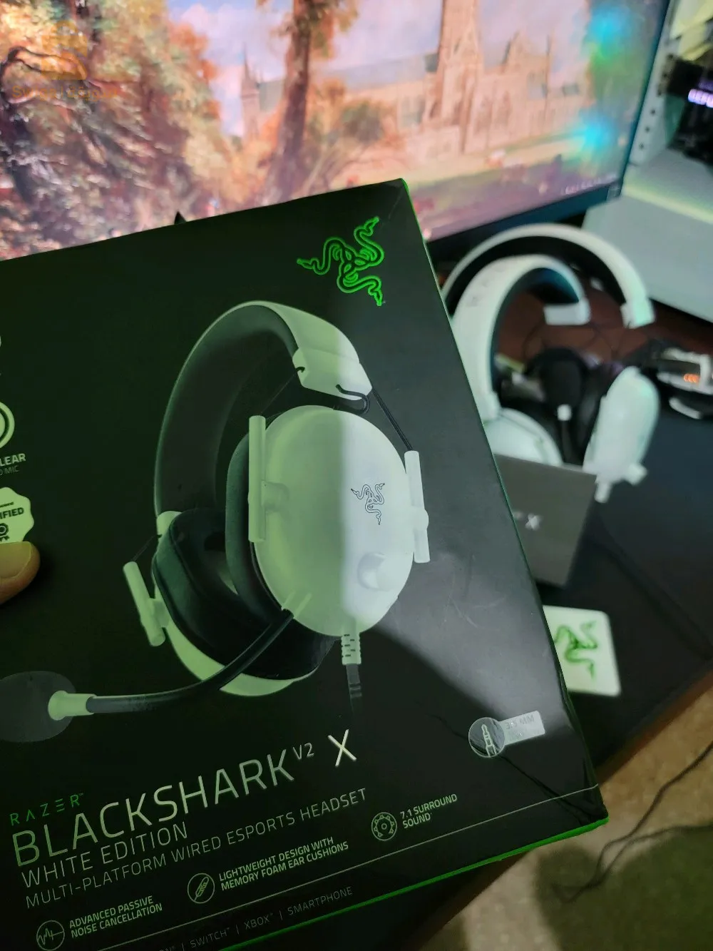 سماعات محيطية razer v2x 7.1