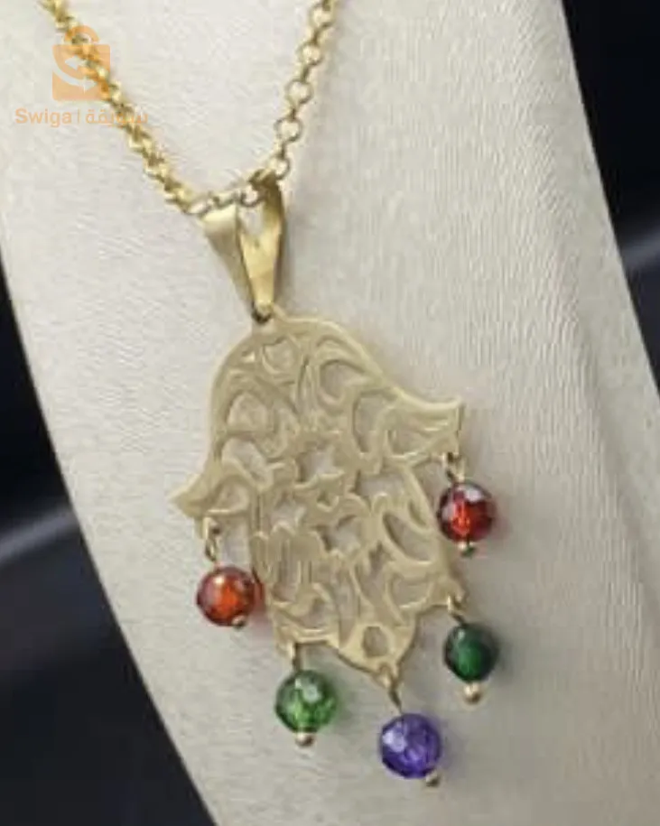 ♦️Magnifique chaîne pendentif 18carats