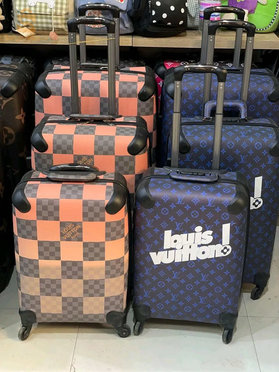 la valise 3 pièces Louis Vuitton