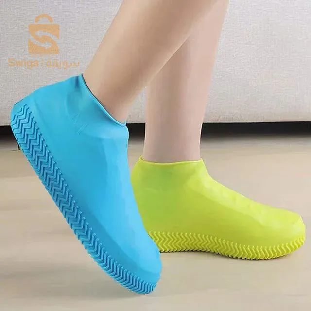 Waterproof silicone shoes