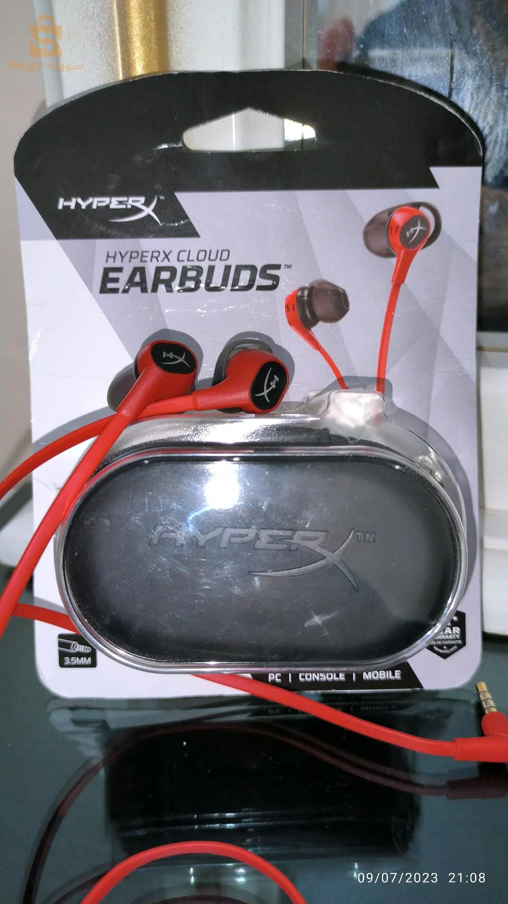 سماعات هايبر اكس hyper x earbods