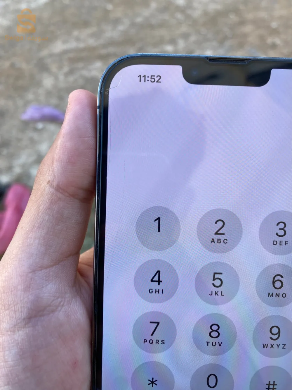 iphone 13 pro max bel bata batry 84%