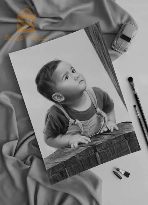 Portrait personnalisé dessiné à main sur commande 🎁🎁🤩🤩