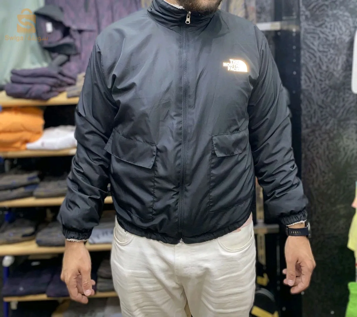 veste the North face double face