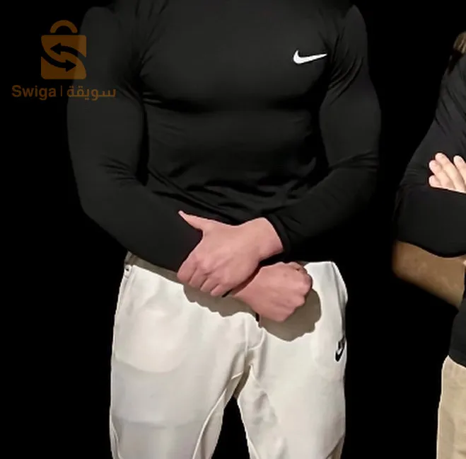 قميص مضغوط بأكمام طويلة بتقنية Dri-Fit