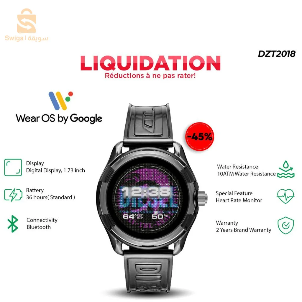 Diesel On DZT2018 Smartwatch