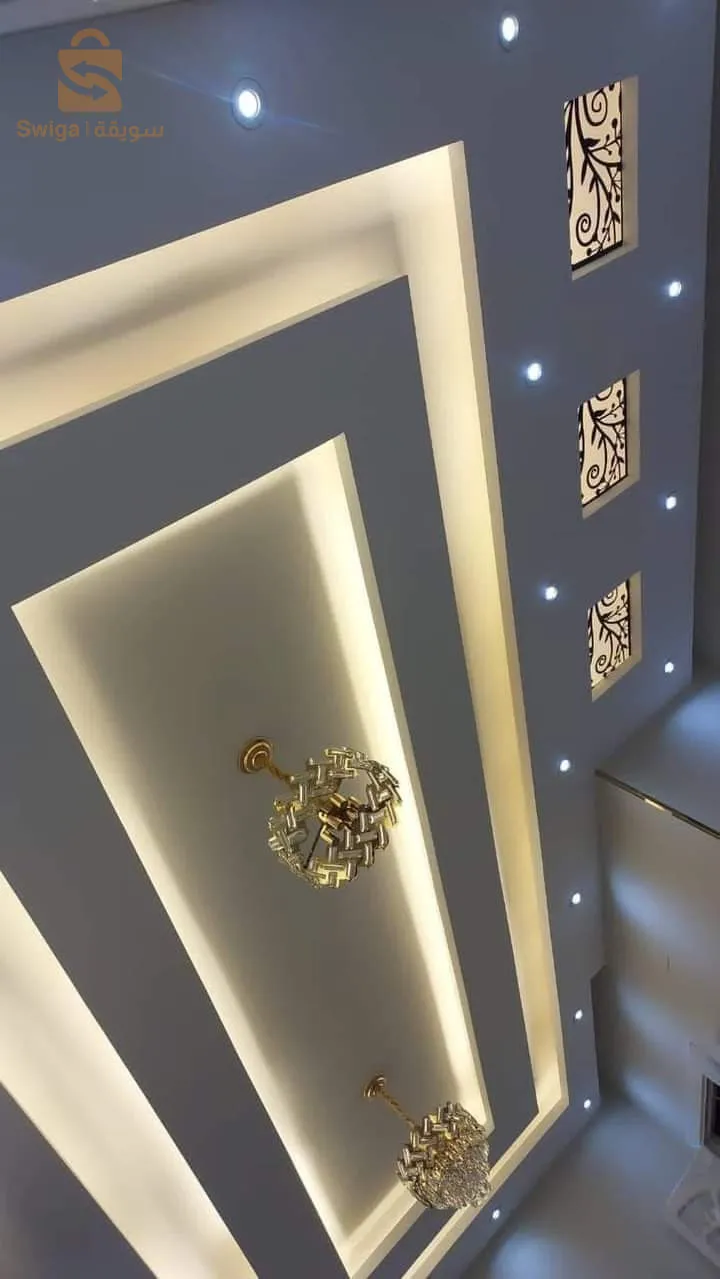 السلام عليكم ديكورات💥💯 بلاطر روعة لتزيين الاسقف 🏛️