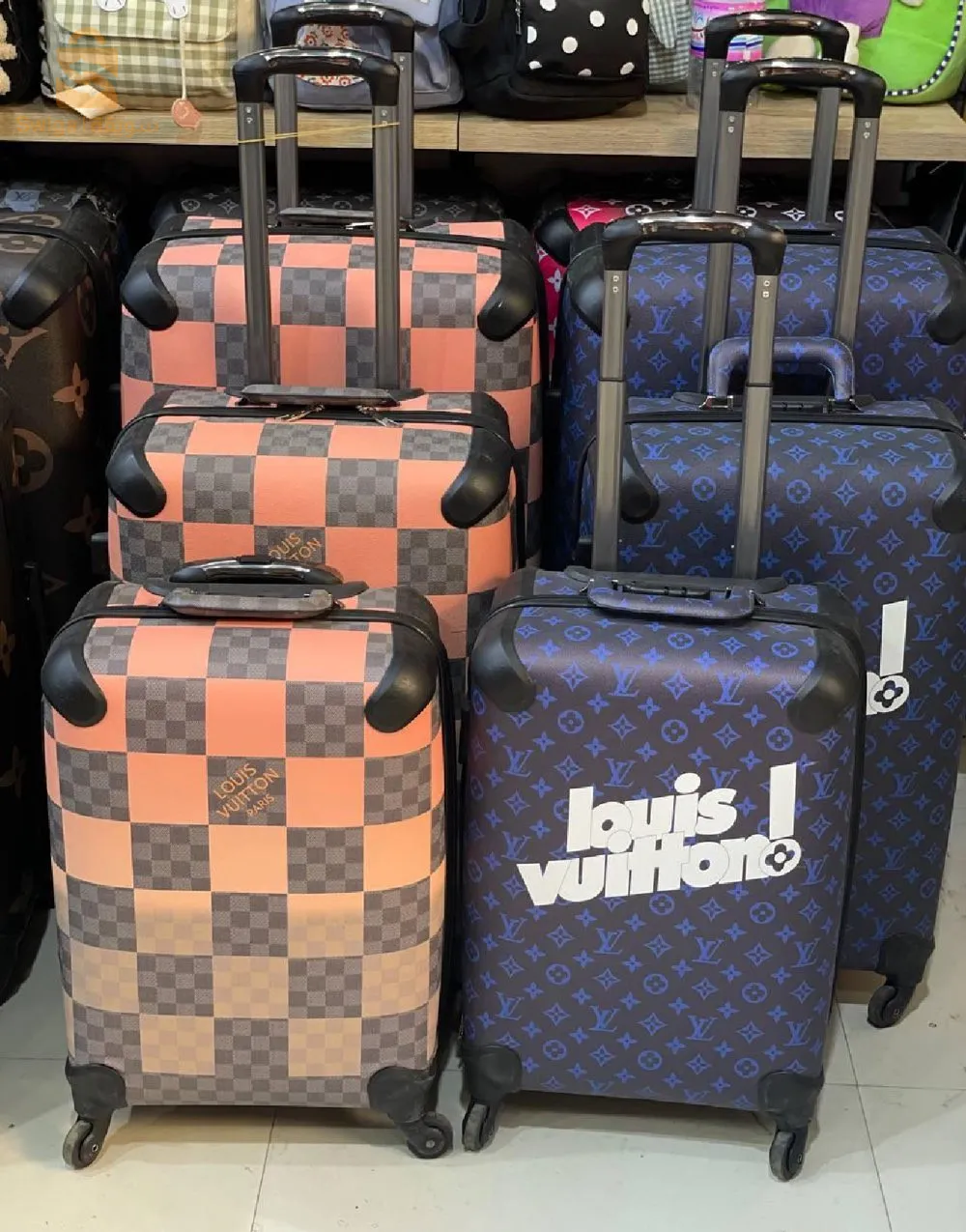 la valise 3 pièces Louis Vuitton