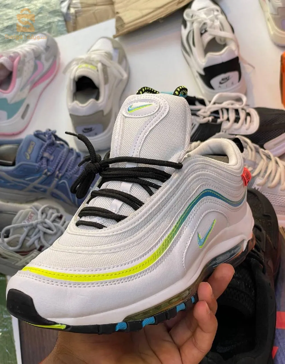 Nike Air Max 97 Worldwide White juste (40 , 39)