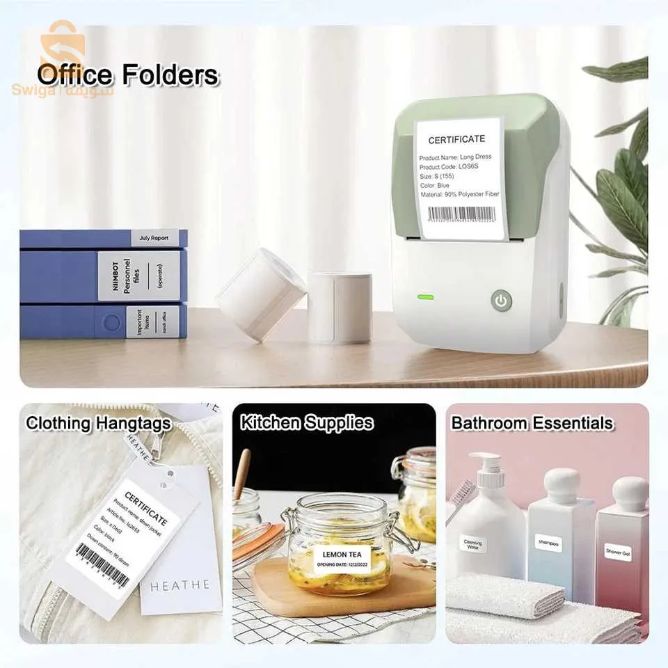 ✅- NIMBOT. B1/ طابعة حرارية محمولة تعمل بدون حبر 💯 أصلية💯

✅- السعر: 11000 DZ.