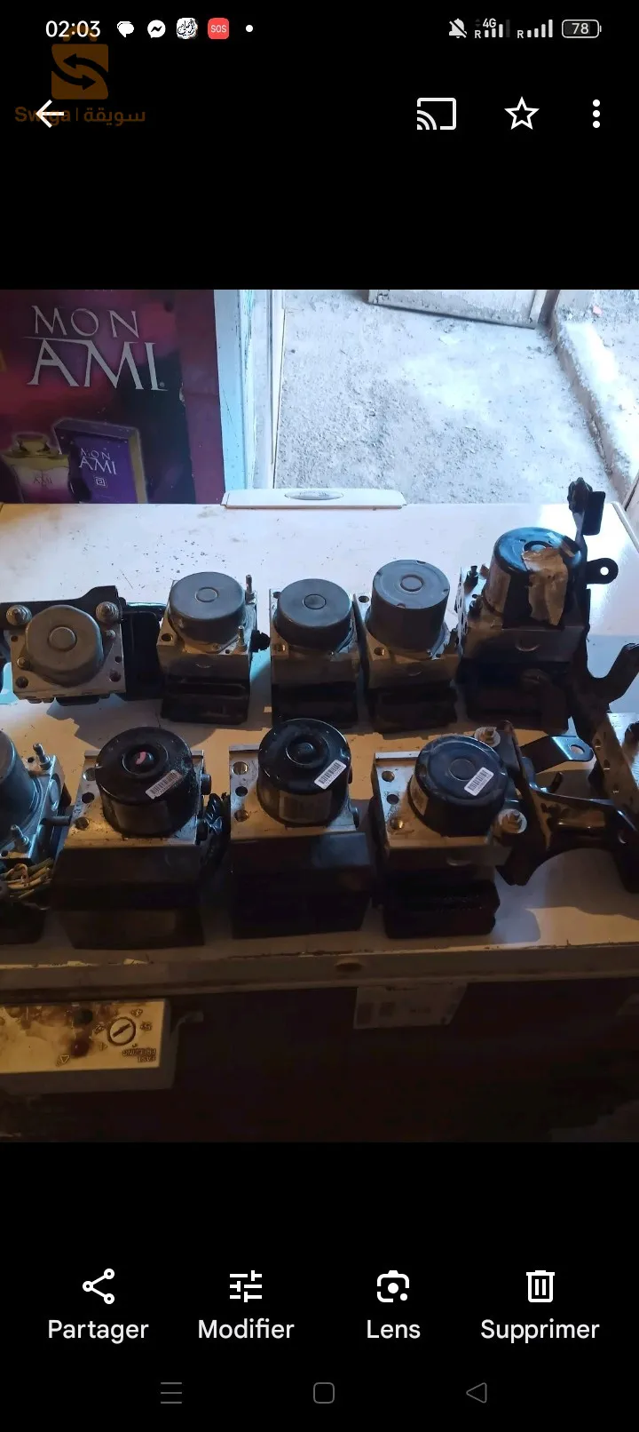 ABS voiture la casse Europe