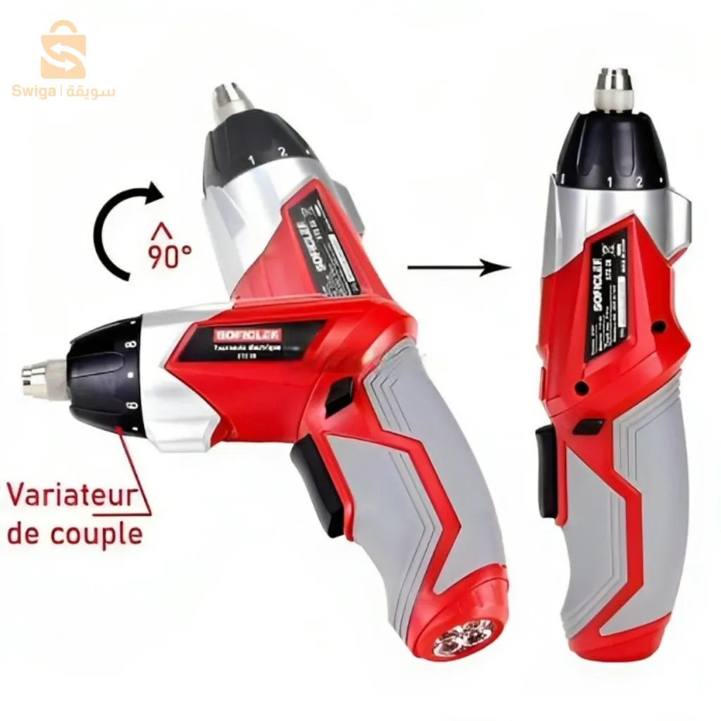 Tournevis électrique 3.6V 55 pièces SOFICLEF