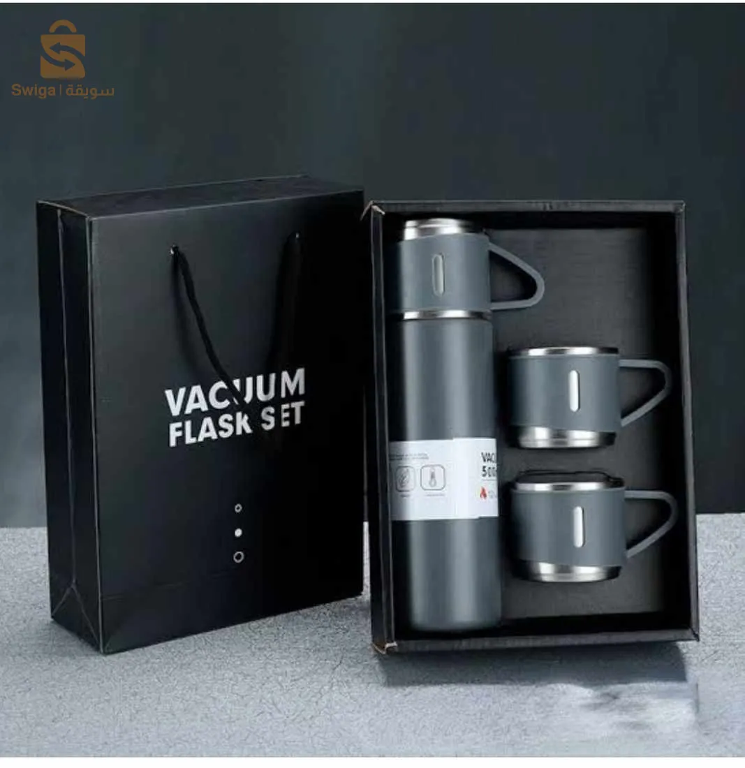 🛑🛑🛑Promotion 🛑🛑🛑
Thermos en acier inoxydable avec 3 tasses 500 ml🥇