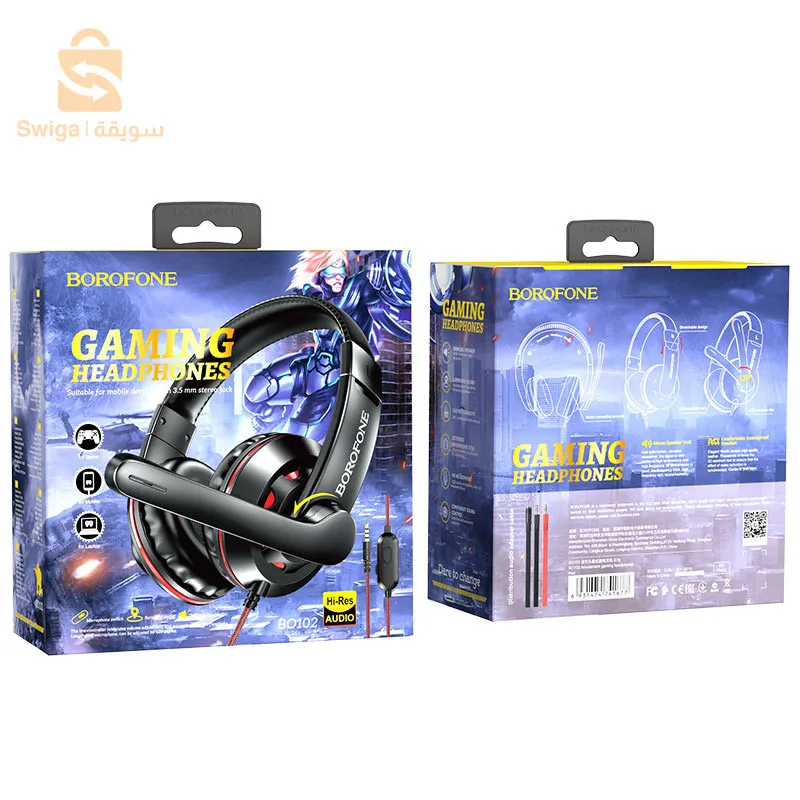 casque musique gaming borofone