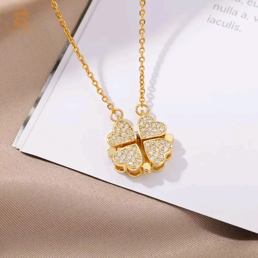 قلادة القلوب المغناطيسية