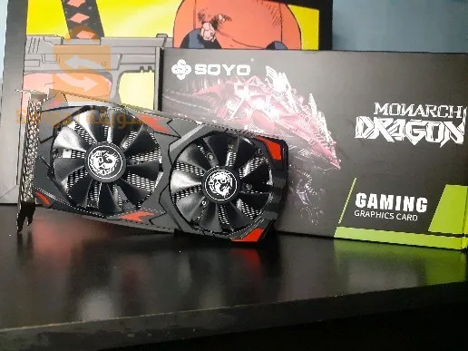 بطاقة شاشةجديدة SOYO RX580