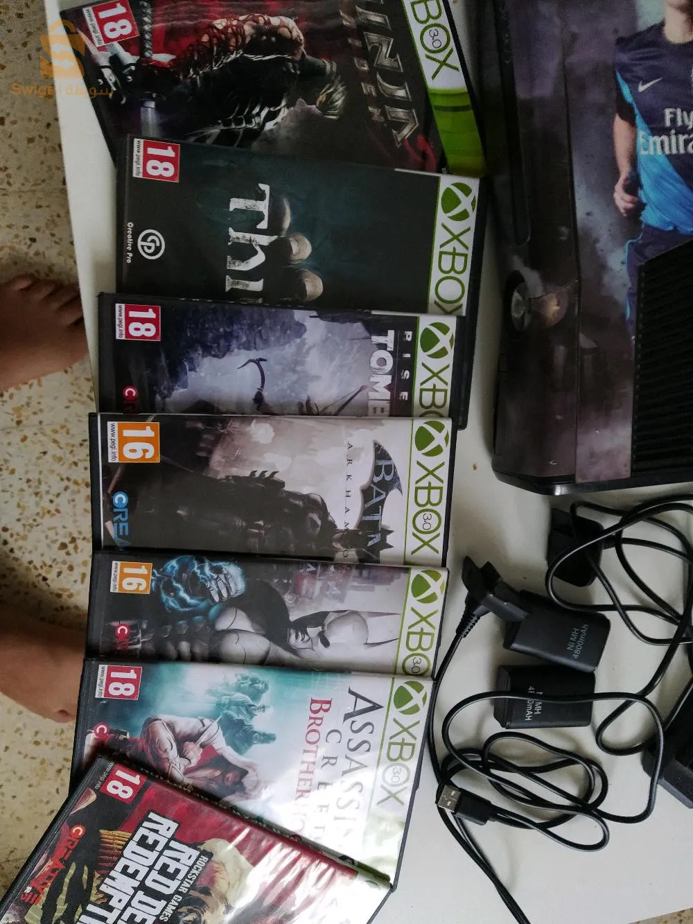 Xbox 360 حاجا نقية + لي سيدي كلش