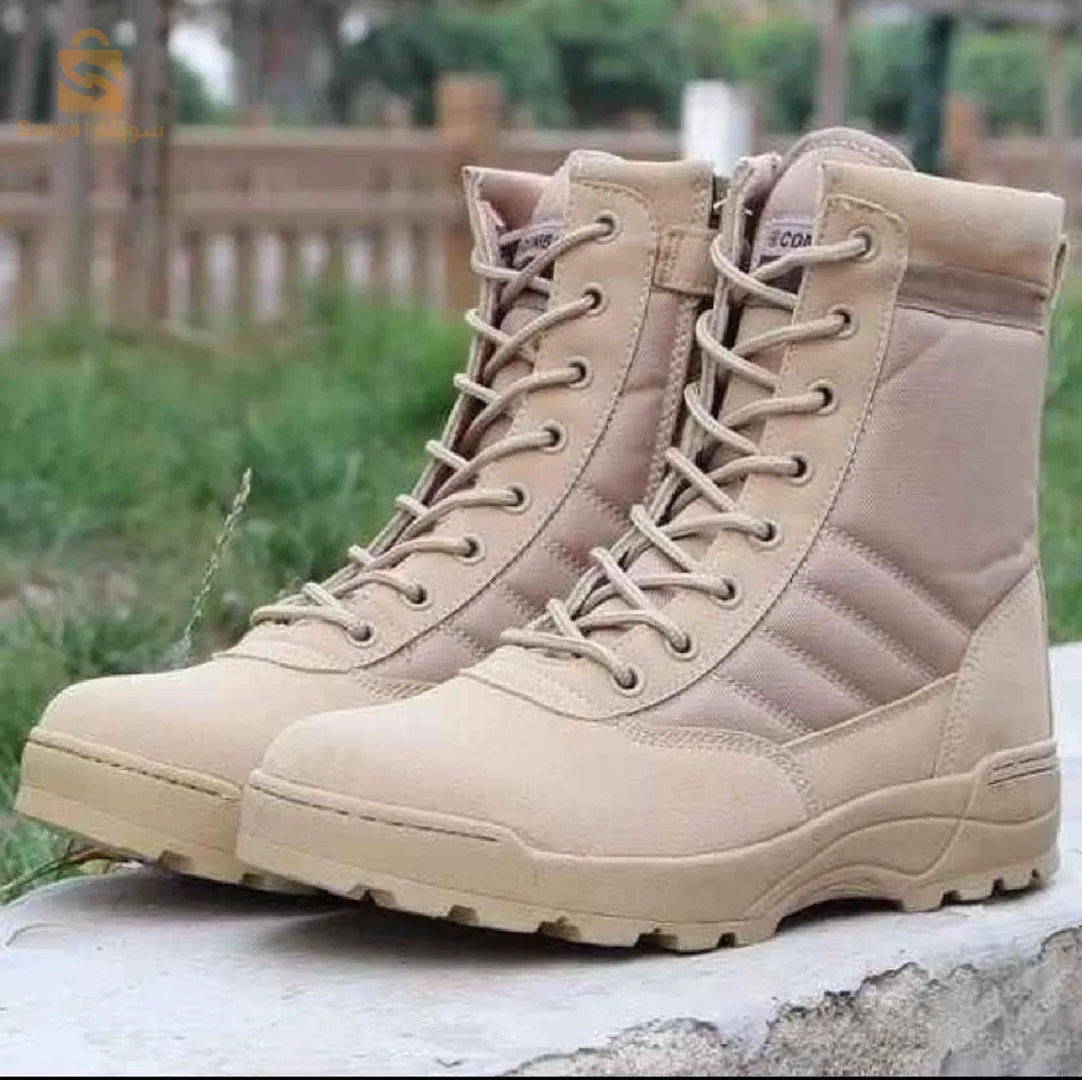 godasse beetro  noir et beugeحذاء شتوي