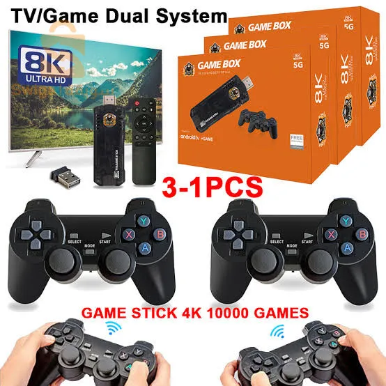 وحدة تحكم الالعاب والمشاهدة GAME BOX 8k