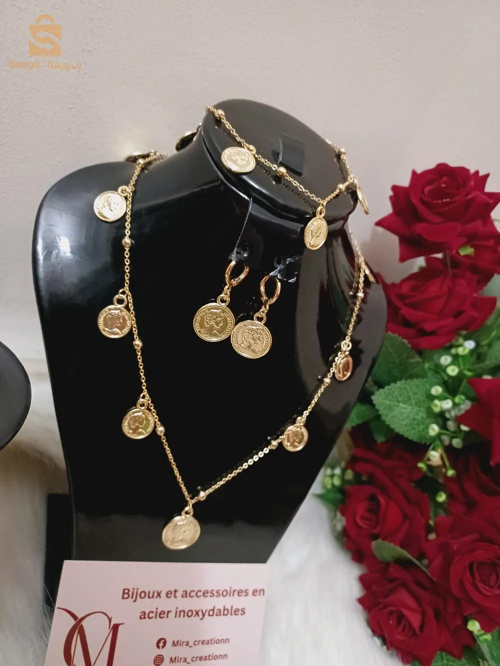 parure louiza chargée