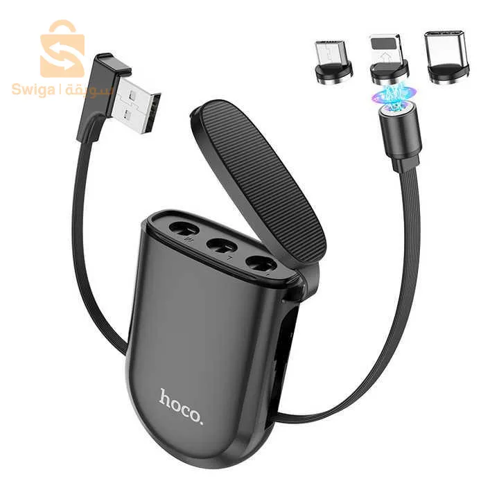 Treasure box magnetic charging cable Hoco s50
