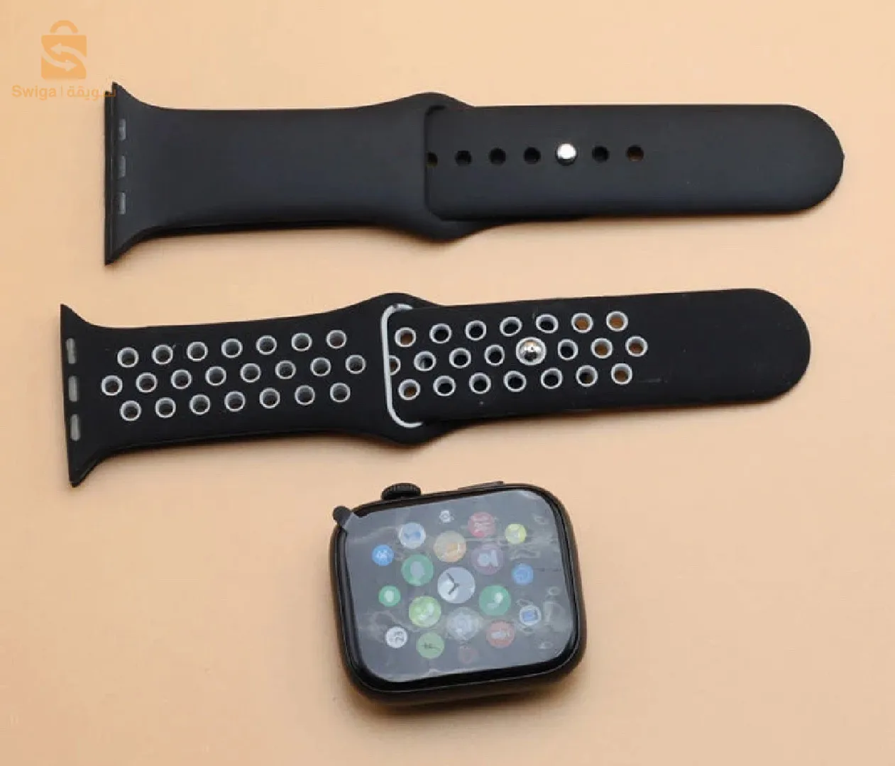 Smart Watch W26 noir+airpods