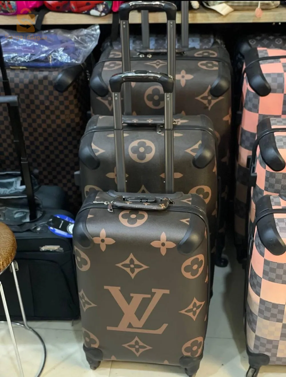 la valise 3 pièces Louis Vuitton