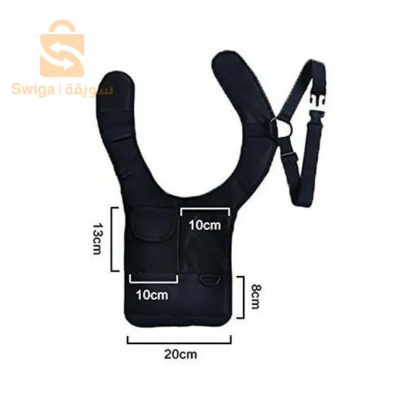 Sacoche Anti-vol Multi-Poche Design Élégant Pour Voyage Quotidien