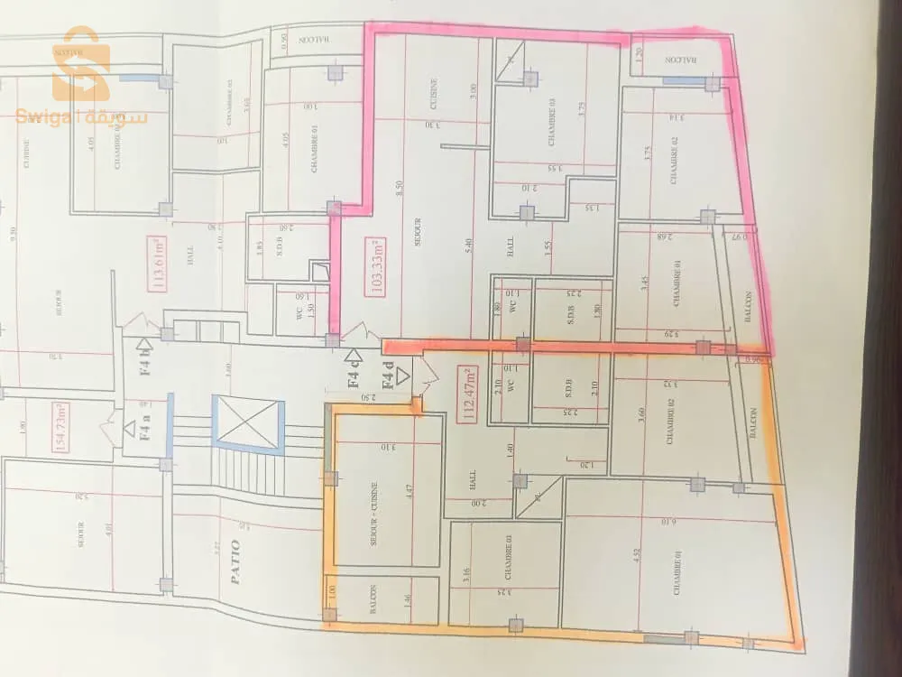 ابارتومون F4بزااف شابة على البولفار Alger Plag 😍سومة لووووز 2فاصاد +