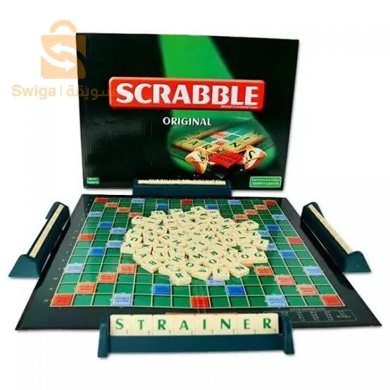 لعبة الكلمات المتقاطعة الترفيهية لأجواء عائلية مليئة بالتحدي والاكتشافات SCRABBLE Classique Jeu de Lettres. Multi-joueurs