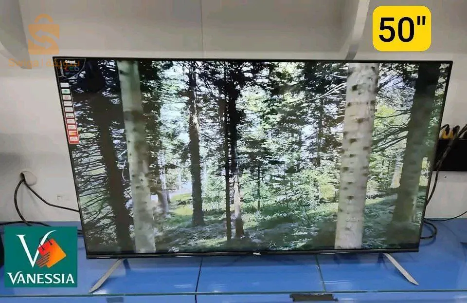 Téléviseur Géant Garantie 50 pouces smart Android qualité 4K Ultra HD