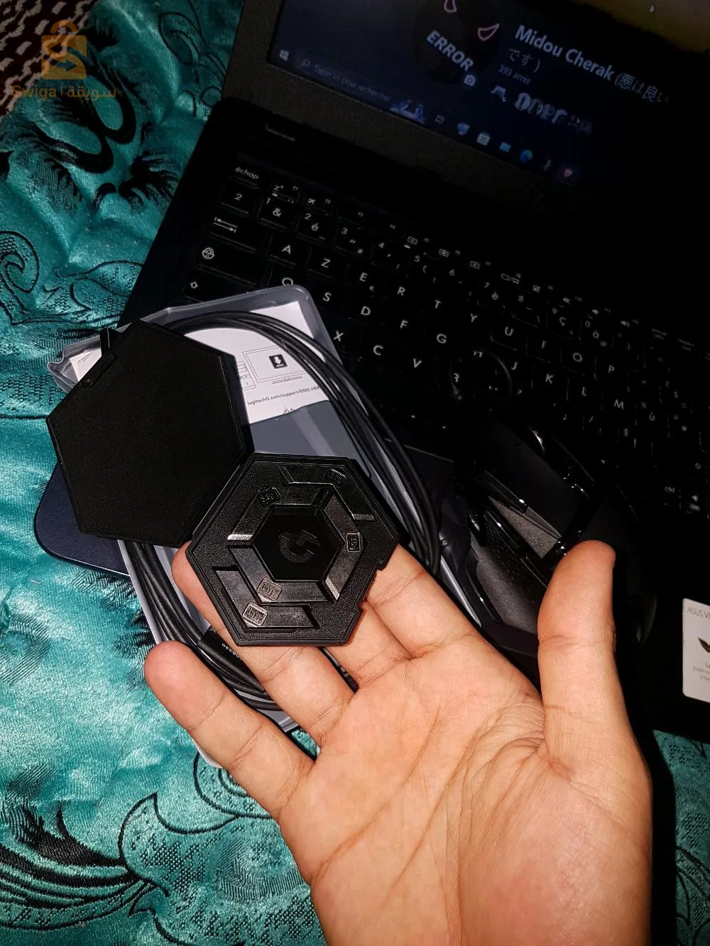 Logitech G502 Hero Gaming Mouse
with boit
nerver used