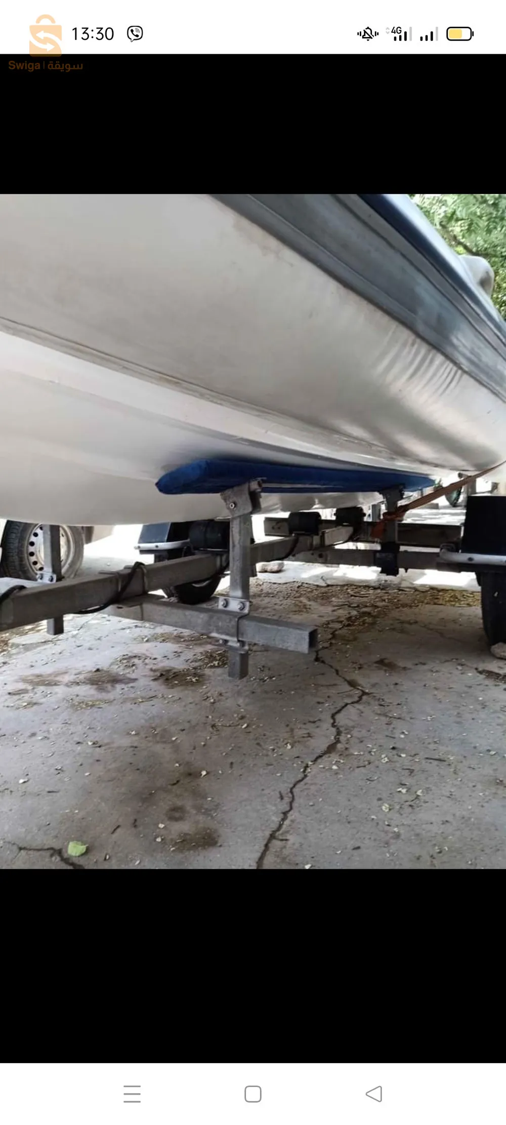 قارب نزهة سومي ريجيد 4,35 محرك 40 حصان