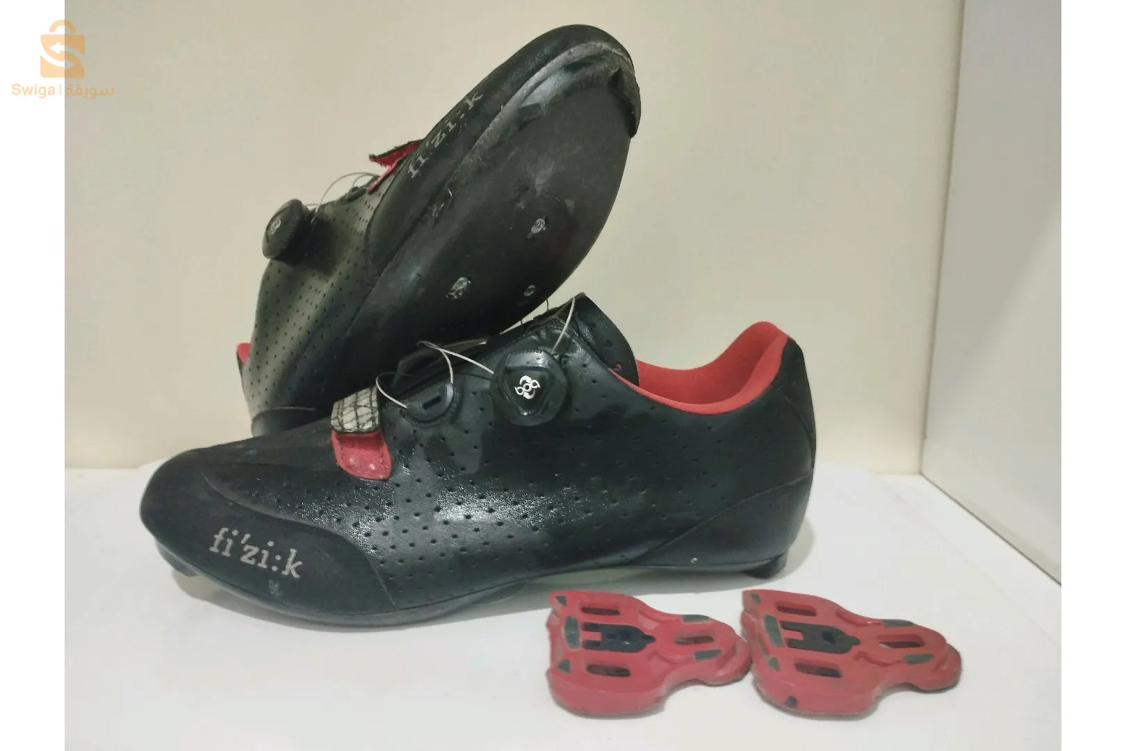 Chaussures pour vélo route fizik Italie
La pointure 43