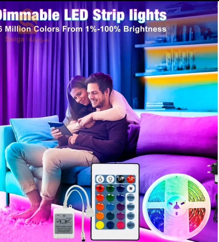 شريط إضاءة LED RGB السحري 5 امتار