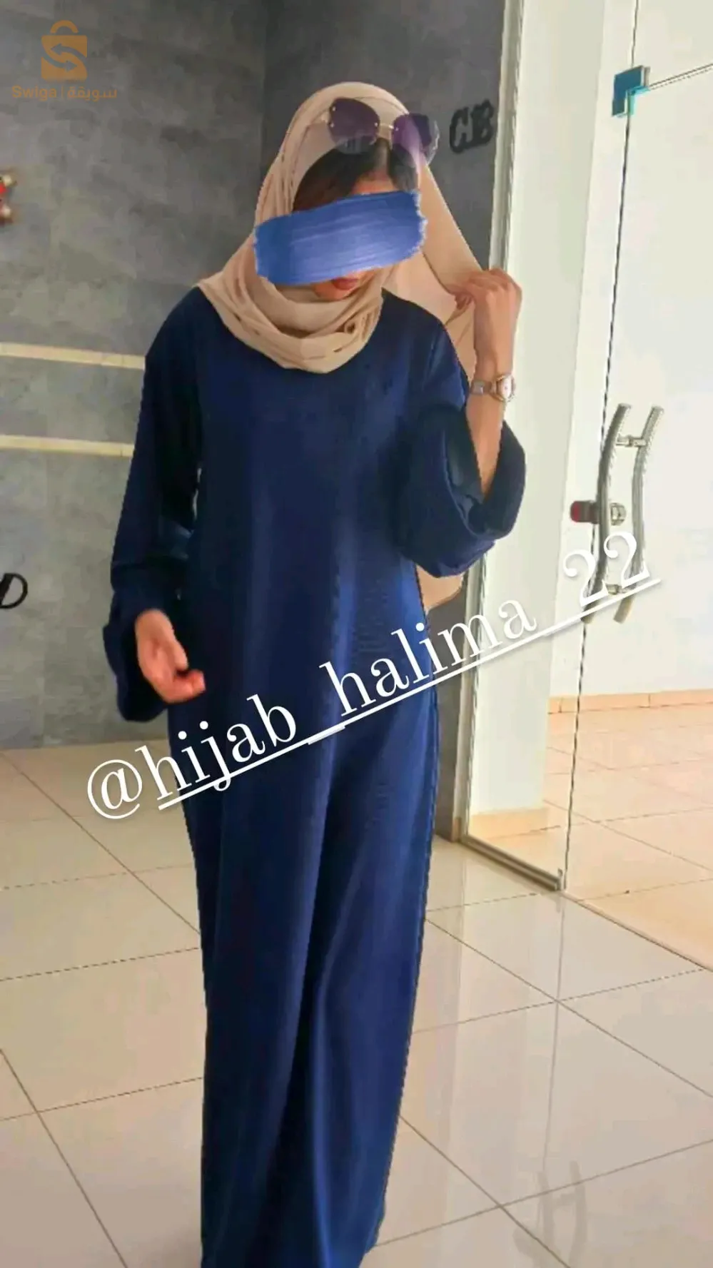 متوفر جميع انواع ومودلات الحجابات مرحبا بيكم