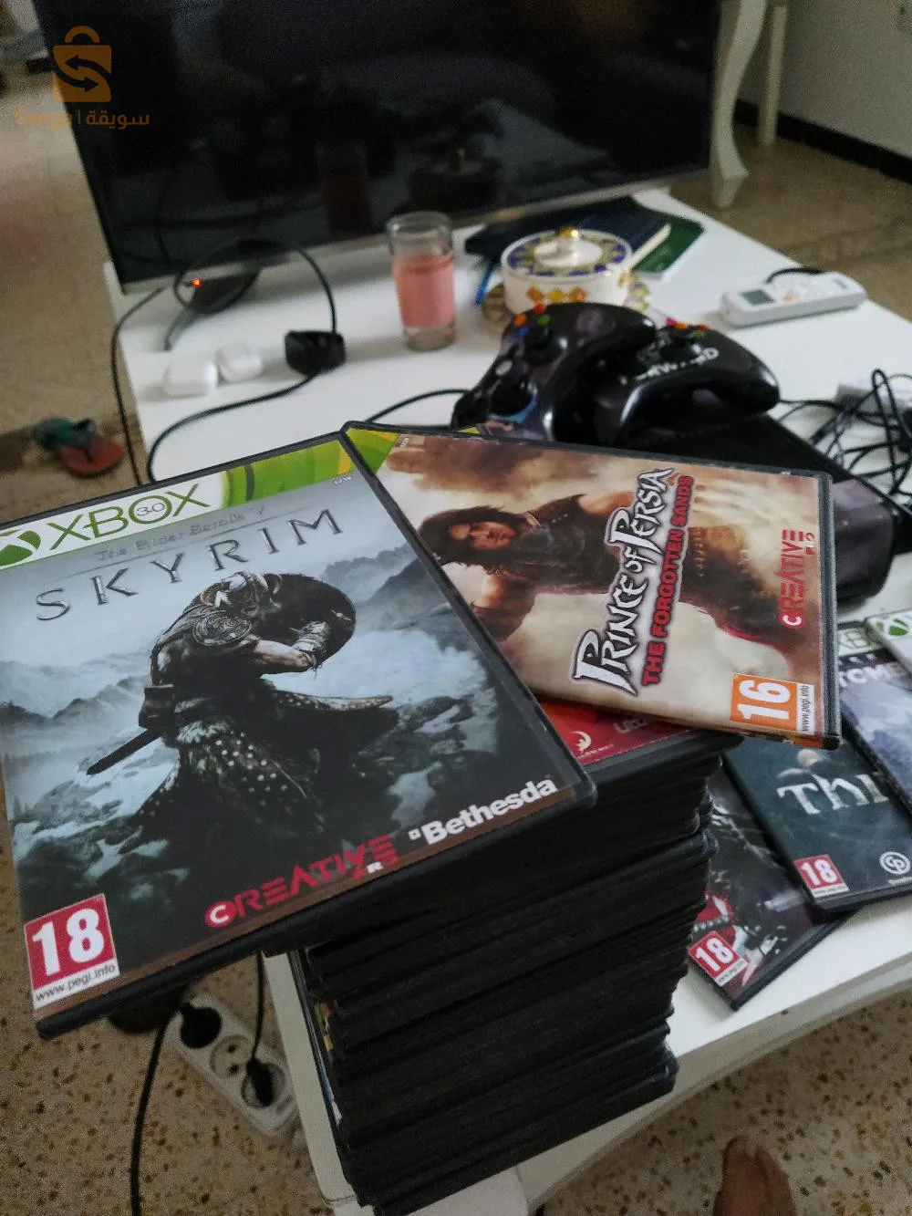 Xbox 360 حاجا نقية + لي سيدي كلش