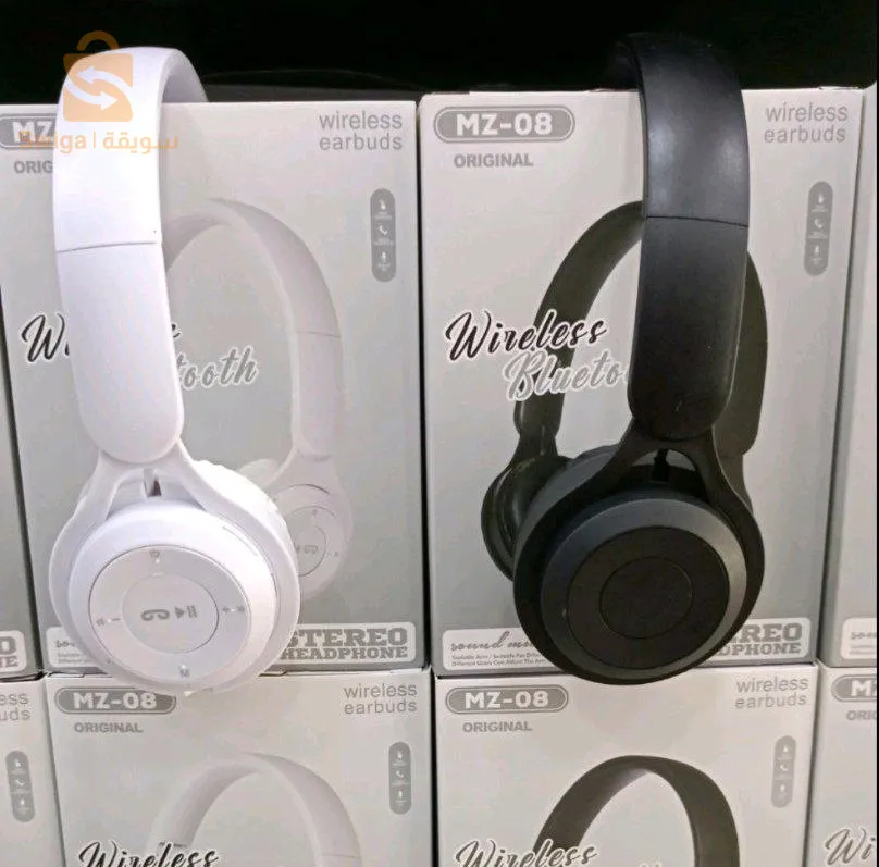 Casque Bluetooth Stéréo Multifonctions – Carte SD – Avec Micro