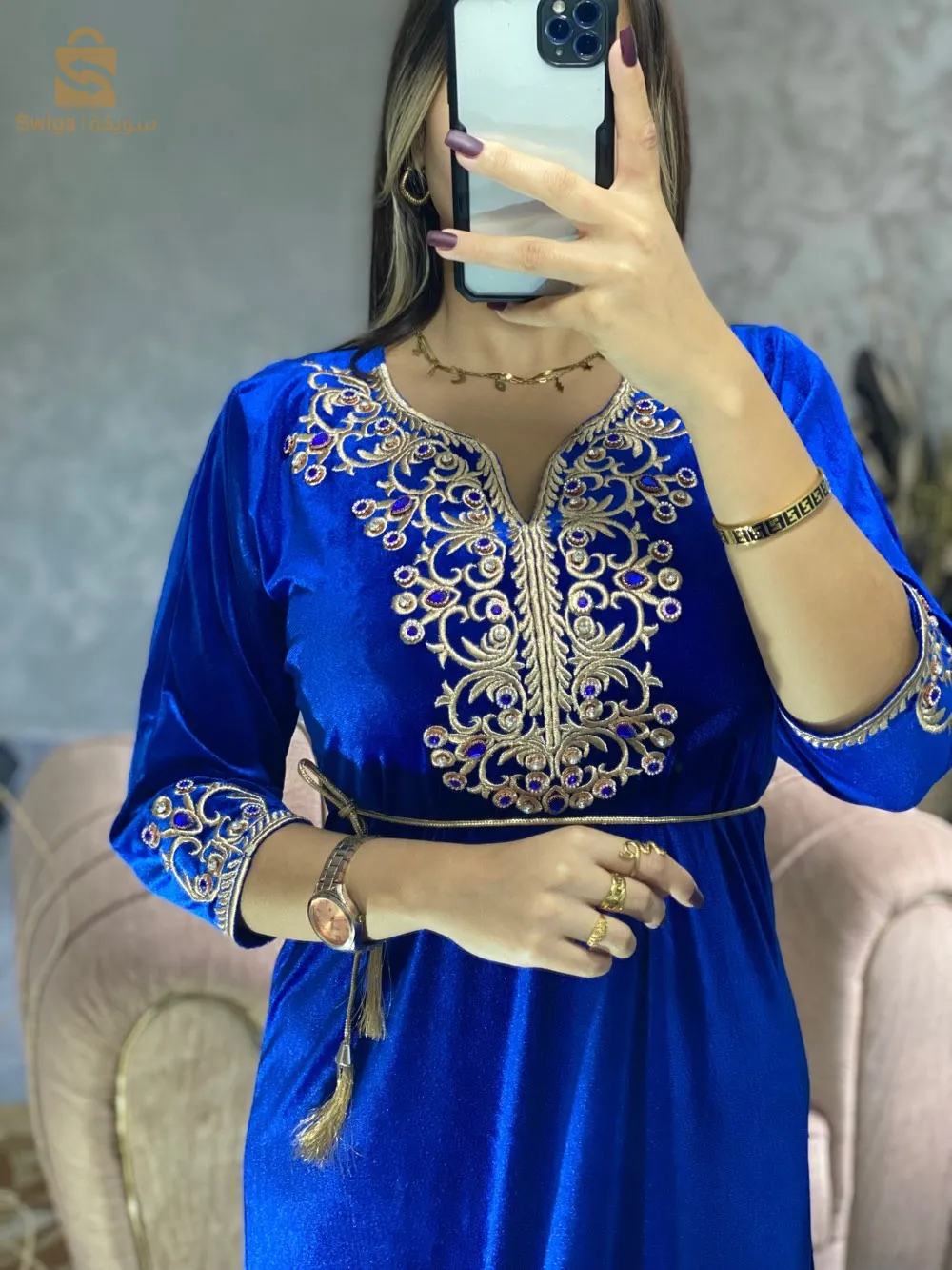 جبة قطيفة روعة