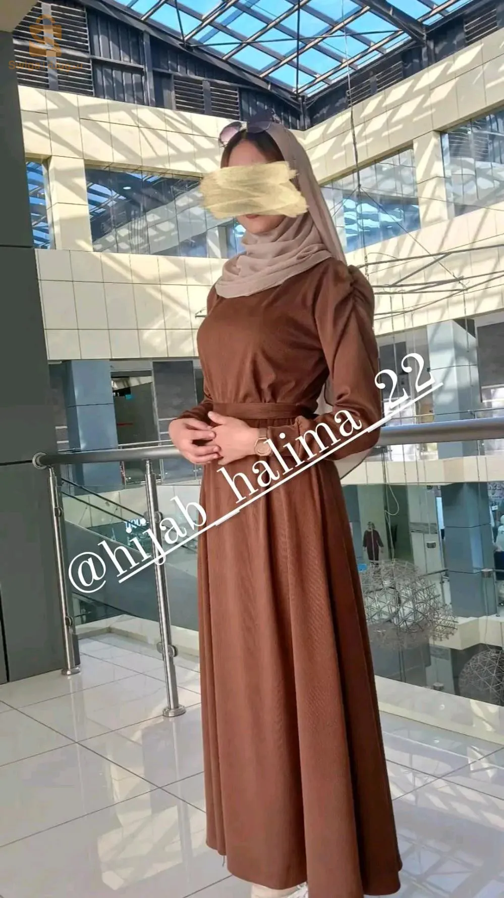متوفر جميع انواع ومودلات الحجابات مرحبا بيكم