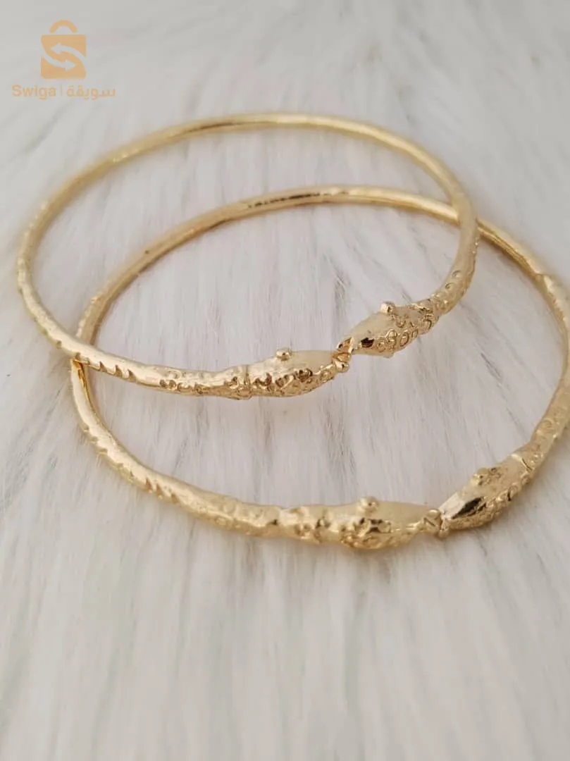 خلاخل نحاس المهراس أصفر حر 🤗